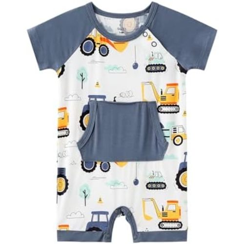 Bamboo Viscose Baby Romper - Baby Infant Boys Girls One Piece Jumpsuits Summer Playwear