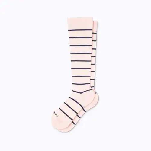 Knee-High Compression Socks – Stripes Pairs