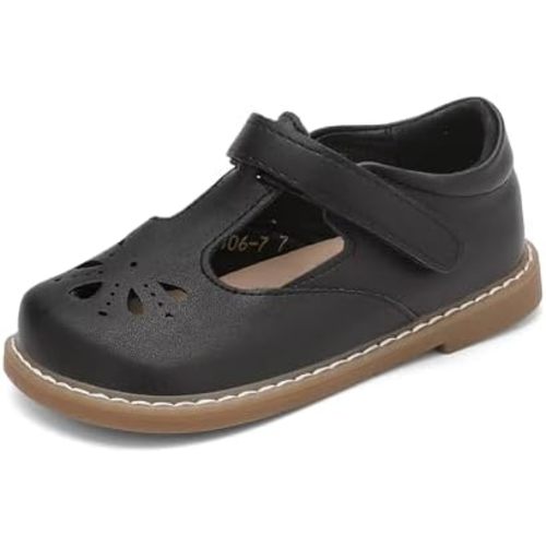 Toddler Girl Mary Jane Dress Shoes-Little Girls School Uniform Shoes