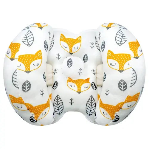 KAKIBLIN Baby Head Neck Support Pillow, 2 in 1 Banana Neck Pillow for Baby, Baby Travel Pillow for Stroller Neck Support for Newborn, Adjustable Baby Pillow for Head