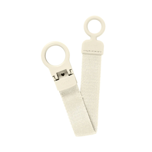 Pacifier Clip Loop - Ivory – Bibsworld store US