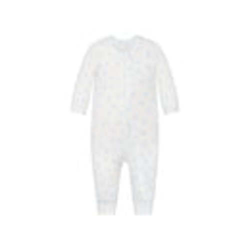 SKIMS SLEEP BABY ONESIE | CARAMEL GINGERBREAD PRINT