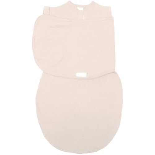 embé 2-Way Transition Swaddle, 12-18 lbs, Arms & Legs In Or Out, Warm Up & Cool Down 100% Cotton, 3-6 Months