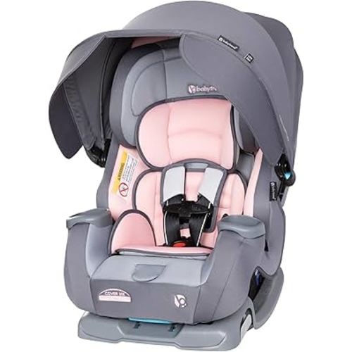 Baby Trend Cover Me 4-in-1 Convertible Car Seat, Desert Pink
