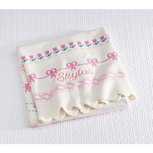 LoveShackFancy Fair Isle Baby Blanket