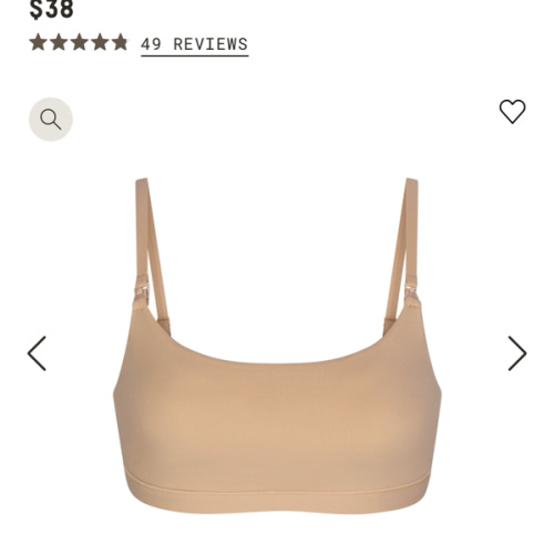 FITS EVERYBODY MATERNITY NURSING SCOOP BRALETTE | CLAY