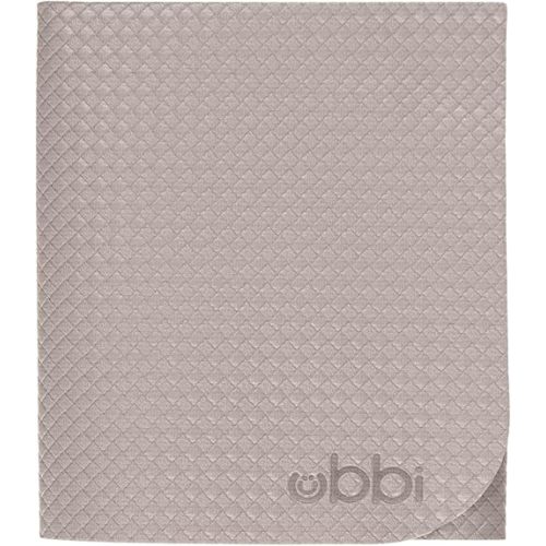 Ubbi On-The-Go Diaper Changing Baby Mat, Soft and Comfortable Diaper Bag Accessory Must Have for Newborns, Easy to Clean, Portable Folding Pad, Baby Traveling Accessories, Taupe
