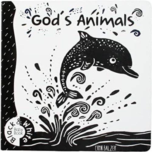 God's Animals (Black & White Baby Book)