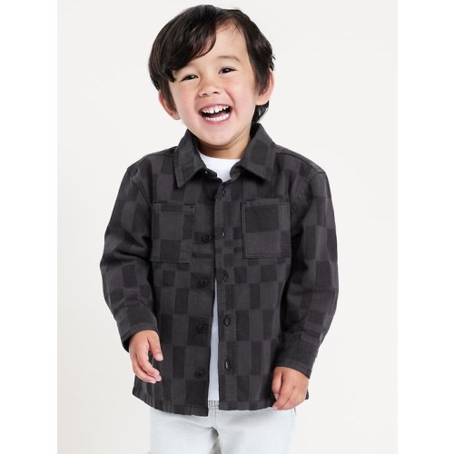 Long-Sleeve Twill Pocket Shirt for Toddler Boys | Old Navy