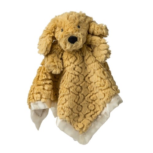 Putty Nursery Golden Puppy Character Blanket - 13x13" - Mary Meyer Stuffed Toys