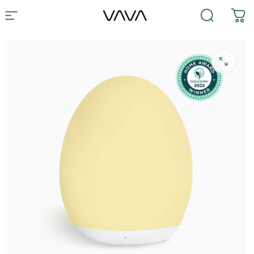 VAVA Baby Egg Night Light with Touch Control