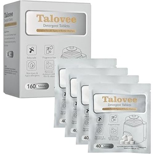 Official Washing Block for All Kinds of Baby Bottle Washers, 160 Detergent Tablets
