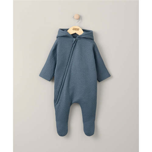 Jacquard Pramsuit - Petrol Blue