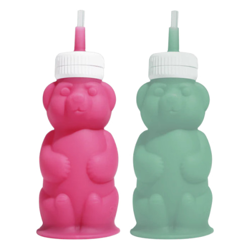 Honey Bear Straw Cup | Silicone Training Cup | Legendairy Milk