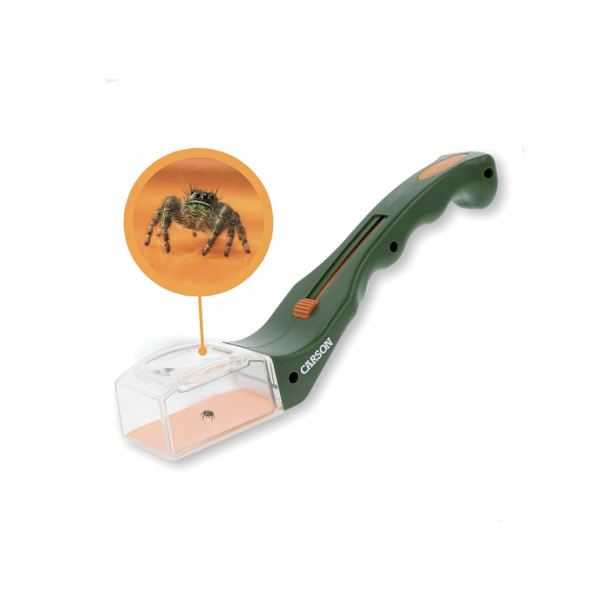 Carson BugView 5X Magnifying Glass Quick-Release Bug Catcher