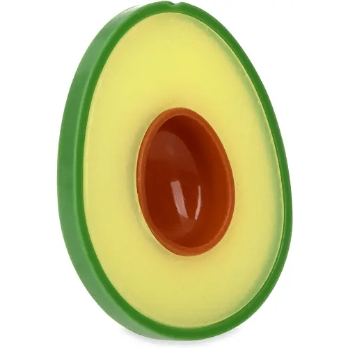 Nuby 100% Silicone Fruit Teether, Avacado w/Pit, 3M+
