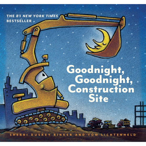 Goodnight, Goodnight Construction Site (Board Book for Toddlers, Children's Board Book)