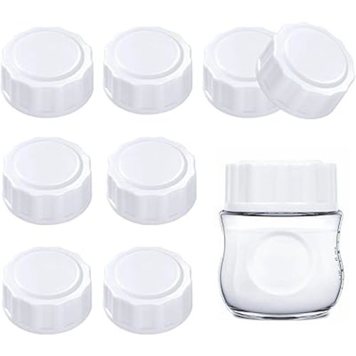 8pcs Baby Bottle Lid, Travel Bottle Caps Compatible with Philips Avent Bottles,Bottle Lids Replacement