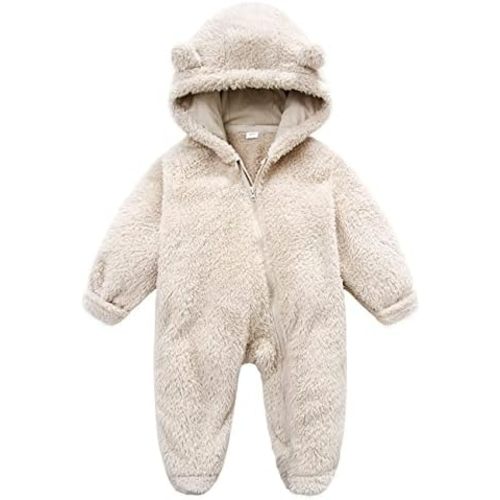 Baby Boy Girl Snowsuit Winter Warm Clothes Coat Infant Jumpsuit Toddler Outfit