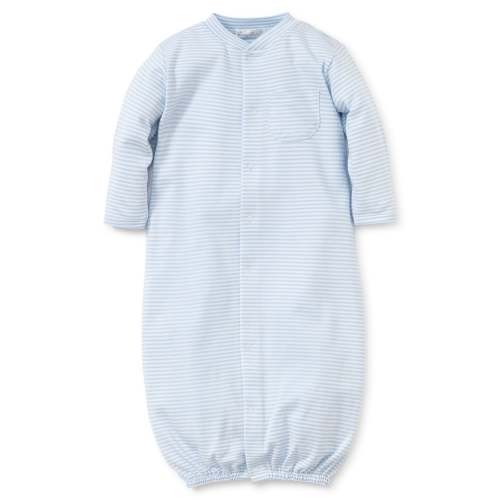 Simple Stripes Blue Convertible Gown