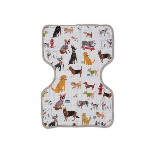 Little Unicorn Cotton Muslin Burp Cloth - Woof