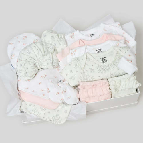 13-Piece Baby Girls Deer Baby Essentials Gift Set – Gerber Childrenswear