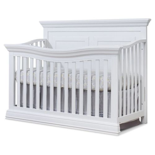 Sorelle Furniture Paxton 4-in-1 Crib, White - 60 x 31 x 46 in.