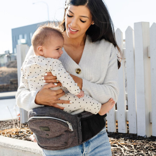 Tushbaby Lite Hip Seat Carrier - Charcoal