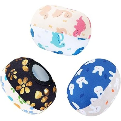 FSINWV Replacement Balls for Mamaroo, Reversible Swing Accessories Balls in Variety of Designs and Colours, Compatible with Mamaroo and RockaRoo 1048