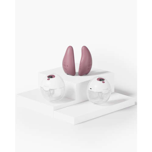 M5 Massage Bundle: Double Wearable Breast Pump & Breast Massager