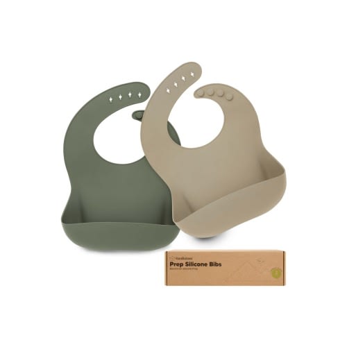 Prep Silicone Bibs