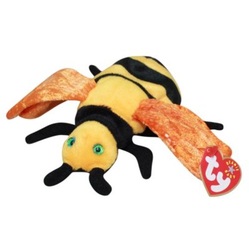 Ty Beanie Baby: Buzzie the Bumble Bee | Stuffed Animal | MWMT
