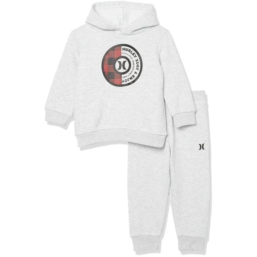 Hurley baby-boys Hoodie and Joggers 2-piece Outfit Set