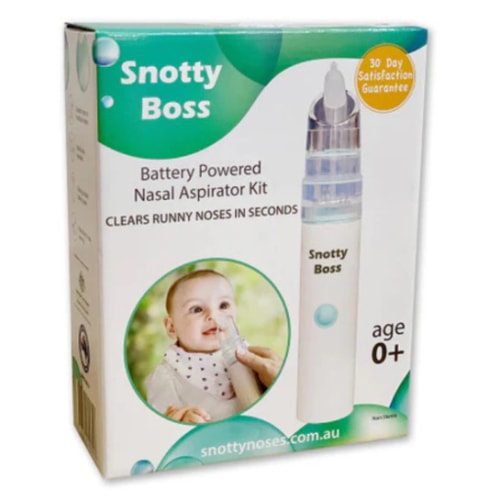 Snotty Boss Nasal Aspirator Kit – OzChemist Australia