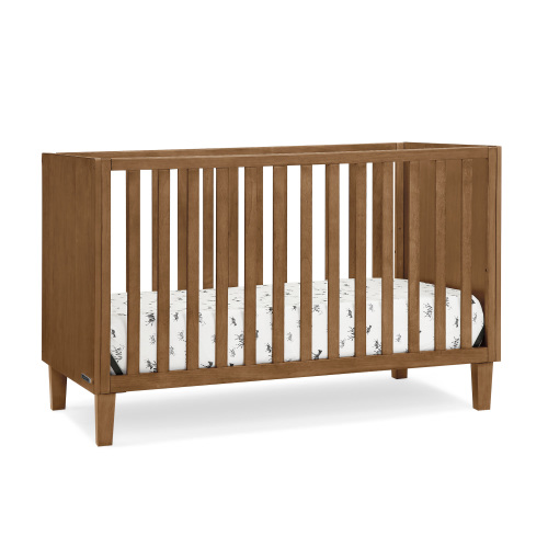Delta Children Sonny 4-in-1 Convertible Baby Crib, Chestnut