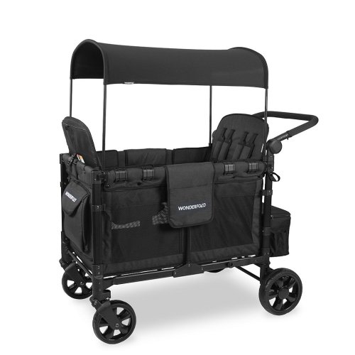 Wonderfold W4 Elite 4-Seater Quad Stroller Wagon