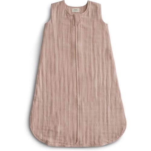 mushie Baby Wearable Blanket | 100% Organic Cotton Muslin | Sleeping Bag for Infants (Blush)
