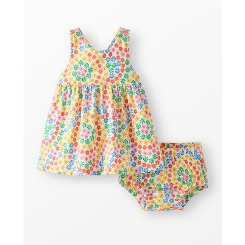 Baby Crossback Dress & Bloomers Set