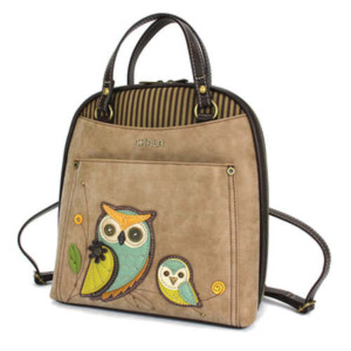 Convertible Backpack Purse - Owls – Whimsical Bags
