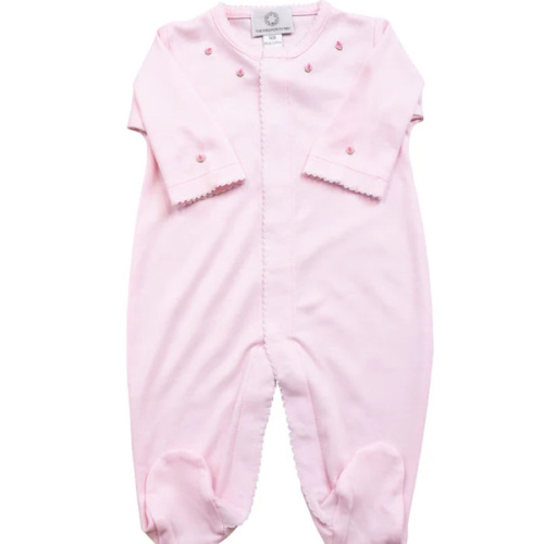 The Proper Peony Pima Footed Pajama - Pink