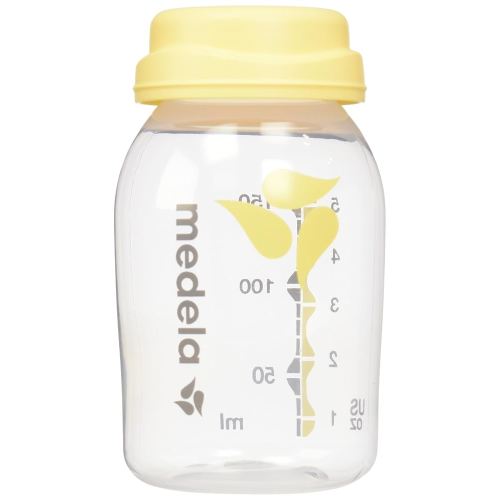 Medela Breast Milk Collection and Storage Bottles, 6 Pack, 5 Ounce Breastmilk Container, Compatible with Medela Breast Pumps and Made Without BPA (Pack of 3)