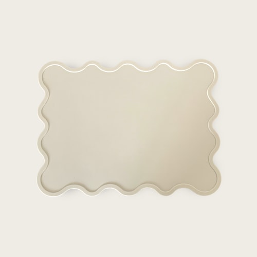 Wiggly Placemat Creme