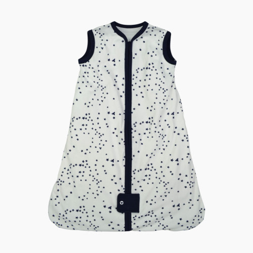 Burt's Bees Baby Beekeeper Organic Wearable Blanket - Midnight Twinkle Bee, 0-6 Months