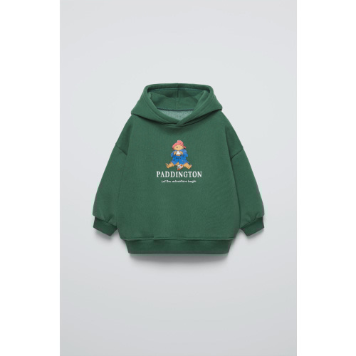 PADDINGTON ™ HOODIE SWEATSHIRT - Bottle green | ZARA United States