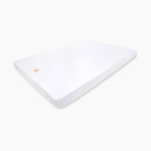 Burt's Bees Baby Fitted Mini Crib Sheet For Portable Play Yards, Pack 'N Plays, And Mini Cribs - Cloud