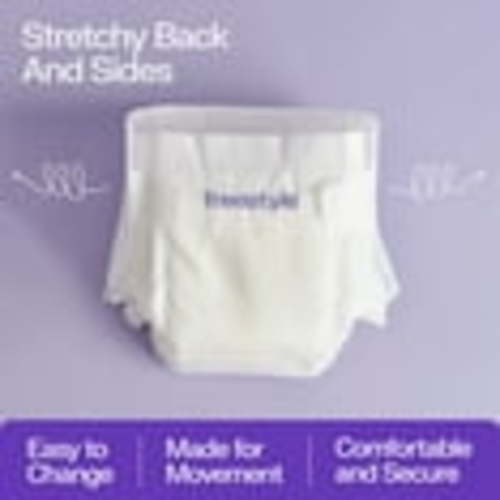 Freestyle Hyper Absorbent Ultra Soft Baby Diapers, Size 1, 68 Count (Select for More)