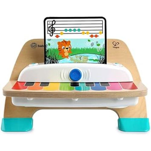 Baby Einstein and Hape Magic Touch Piano Wooden Musical Toddler Toy, Age 6 Months and Up