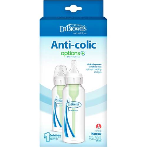 8oz Options+ Narrow Bottle 2 Pack