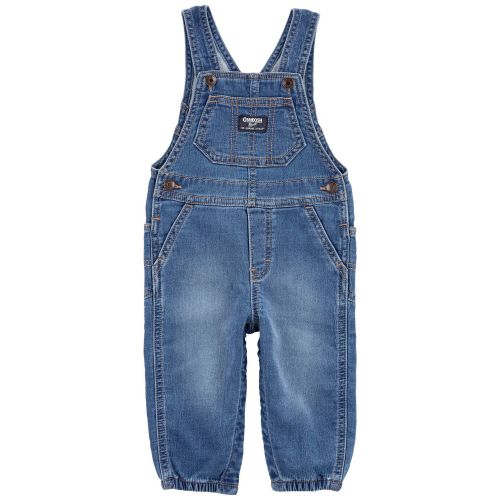 Baby Knit-Like Denim Overalls - OshKosh | Carter's