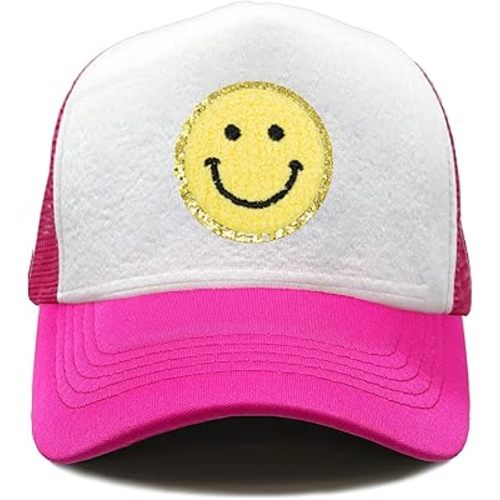 Funky Junque Baby Boy Infant Trucker Sun Hat Baseball Toddler Girl Curved Brim Trucker Hat Youth Beach Cap Summer Mesh